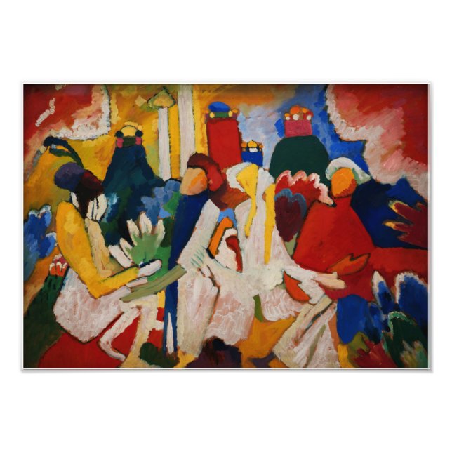 Oriental by Wassily Kandinsky  Photo Print (Front)