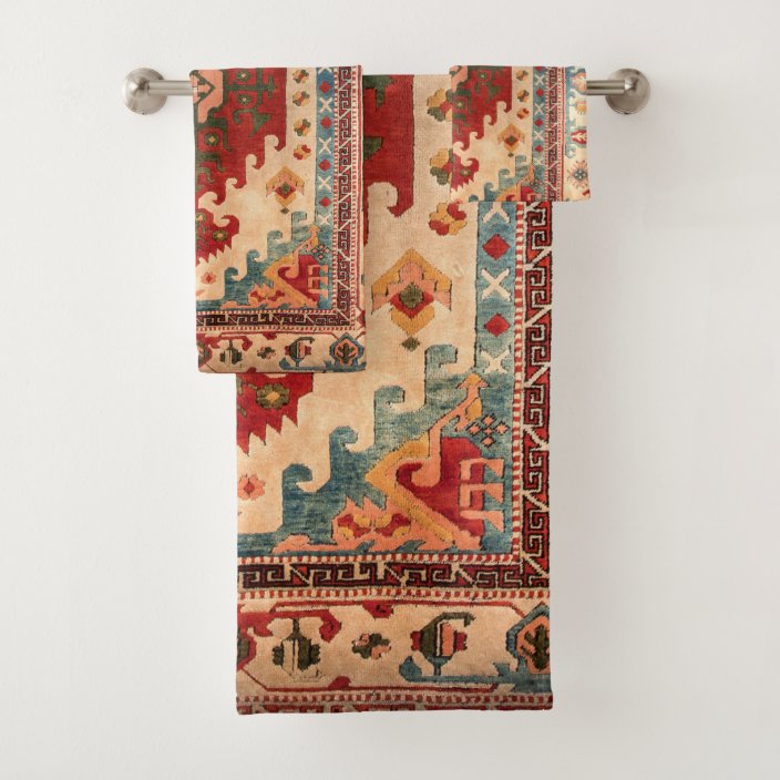 Oriental style bathroom rugs