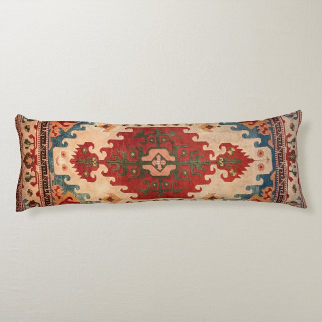 Oriental Carpet Rug Body Pillow (Back)