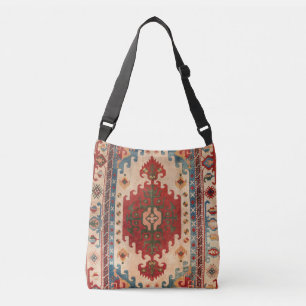 Oriental Carpet Rug Crossbody Bag