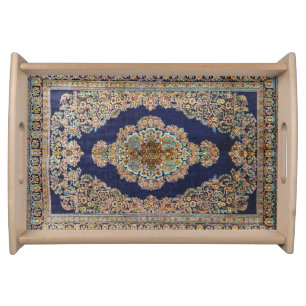 Oriental Carpet Rug Killim Serving Tray