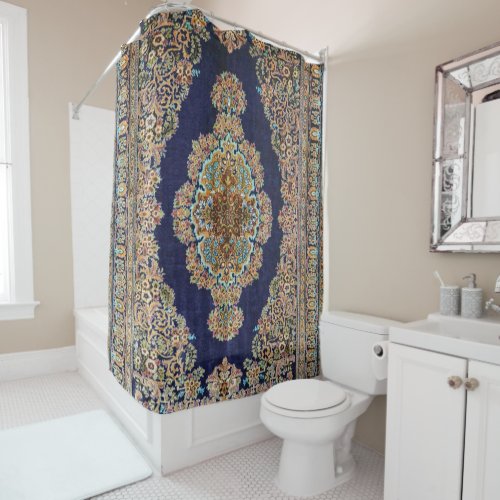 Oriental Carpet Rug Killim Shower Curtain