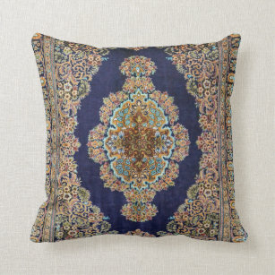 Oriental Carpet Rug Killim Throw Pillow