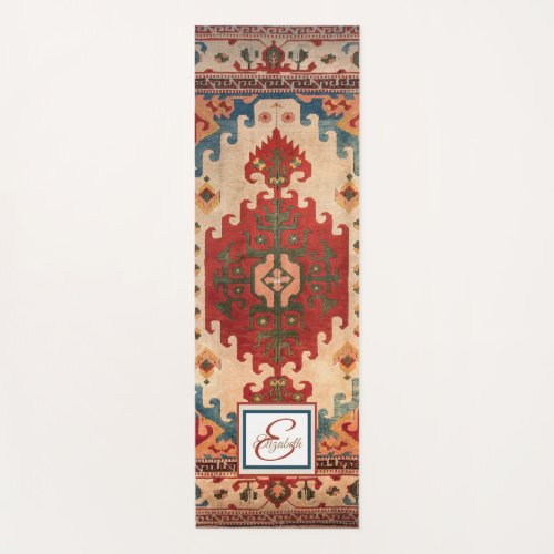 Oriental Carpet Rug Yoga Mat