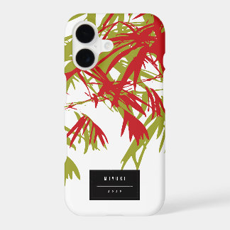 Oriental Chic Asian Chinese Jade Bamboo Leaves Zen iPhone 17 Case