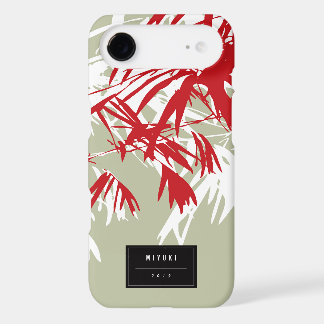 Oriental Chic Asian Chinese Moss Bamboo Leaves Zen iPhone 17 Air Case