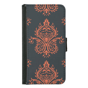 Oriental damask: Mediterranean vintage pattern. Samsung Galaxy S5 Wallet Case