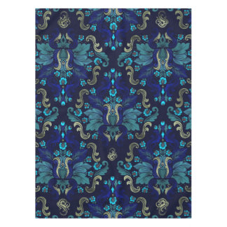 Oriental Damask Pattern Tablecloth