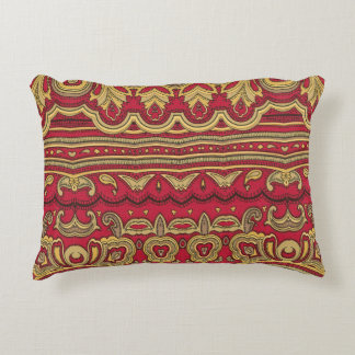 Oriental Decor: Abstract Closeup Accent Pillow