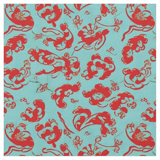 Oriental Design Pattern Fabric