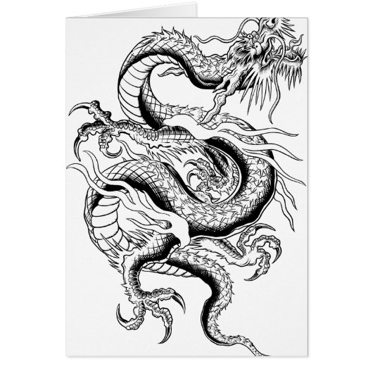 Oriental Dragon Cards (Front)