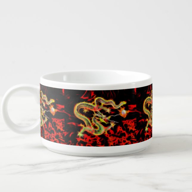 Oriental Dragon Fire on Lucky Energy Bowl (Right)