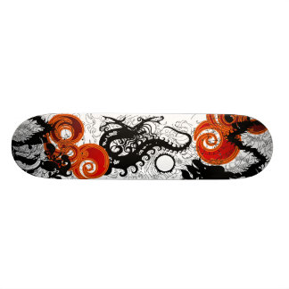 Oriental Dragon Skateboard Deck