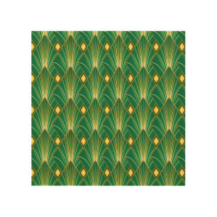 Oriental Elegance: Art Deco Wallpaper