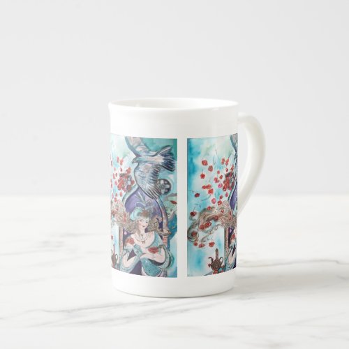 ORIENTAL FAIRY TALE BONE CHINA MUG