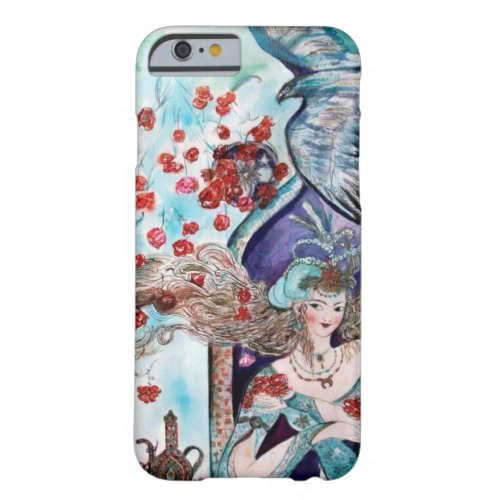 ORIENTAL FAIRY TALE  PRINCESSRED ROSES AND HAWK BARELY THERE iPhone 6 CASE