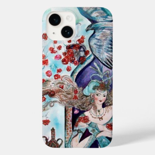 ORIENTAL FAIRY TALE  PRINCESSRED ROSES AND HAWK Case_Mate iPhone 14 CASE
