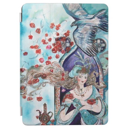 ORIENTAL FAIRY TALE  PRINCESSRED ROSES AND HAWK iPad AIR COVER