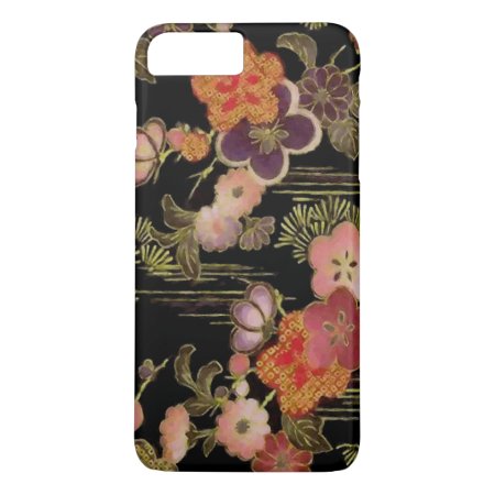 Oriental Floral Iphone 8 Plus/7 Plus Case
