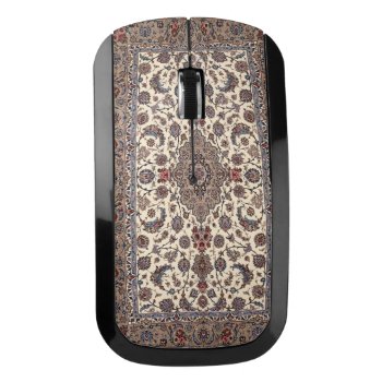 Oriental Floral Persian Carpet Pattern Wireless Mouse by Biglibigli at Zazzle