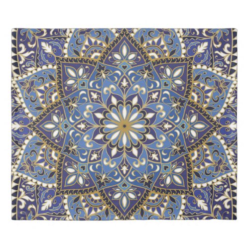 Oriental Floral Vintage Carpet Duvet Cover
