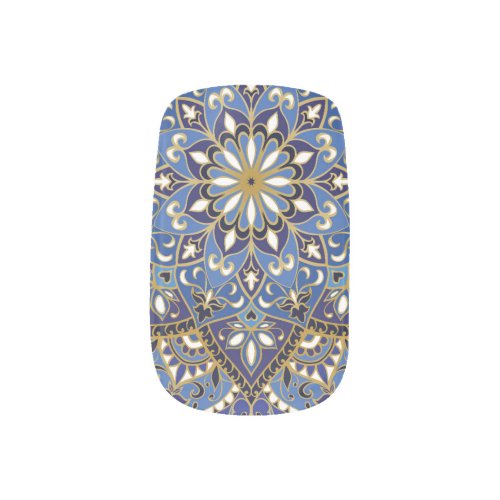 Oriental Floral Vintage Carpet Minx Nail Art