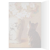 Oriental flowers and butterflies (Inside (Left))