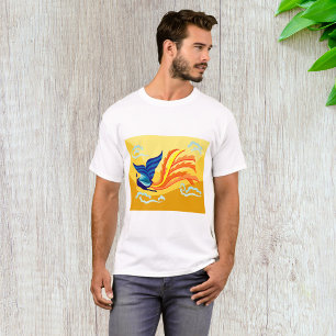Oriental Flying Phoenix Mens T-Shirt