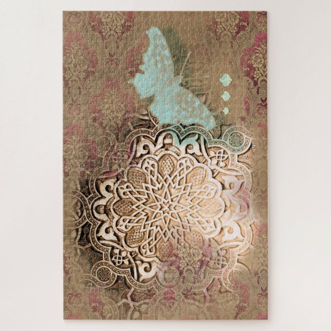 Oriental Glow II - Puzzle (Vertical)