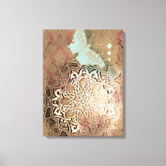 Oriental Glow II - Wrapped Canvas Print (Front)