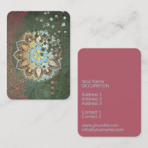 Oriental Glow III - Business Card