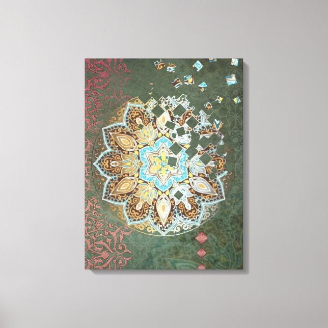 Oriental Glow III - Wrapped Canvas Print (Front)