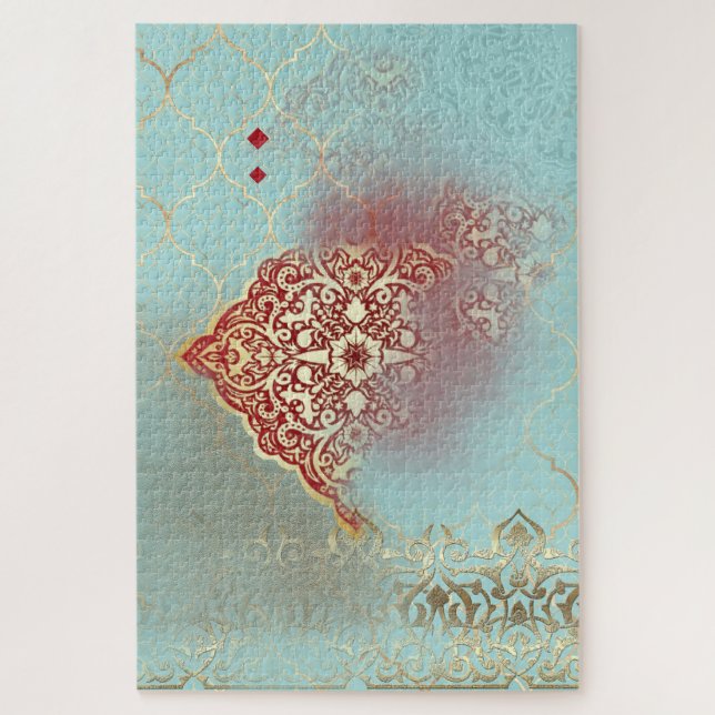 Oriental Glow - Puzzle (Vertical)