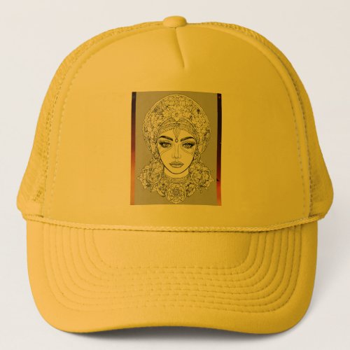 Oriental Goddess Trucker Hat