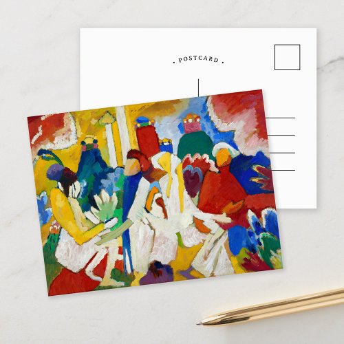 Oriental  Kandinsky Postcard