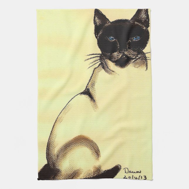 ORIENTAL KITCHEN TOWEL (Vertical)