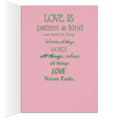 ORIENTAL LILIES - CHRISTIAN GREETING CARDS (Inside (Right))
