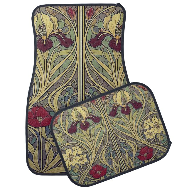 Oriental looking car matts  car floor mat (Set)