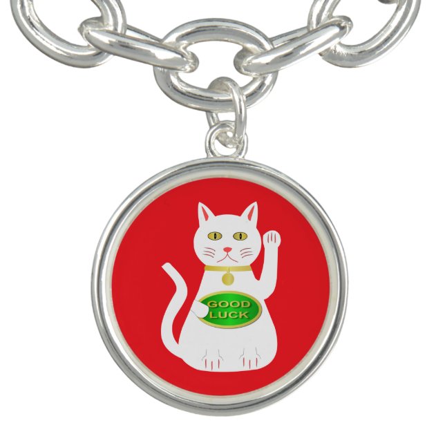 Oriental Lucky Cat Bracelet (Design)