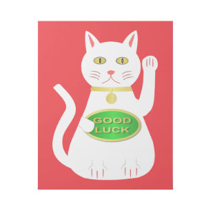 Oriental Lucky Cat Gallery Wrap