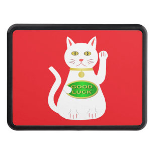 Oriental Lucky Cat Hitch Cover