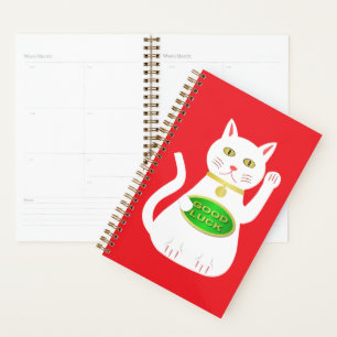 Oriental Lucky Cat Planner