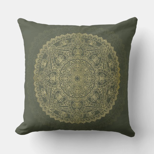 Oriental Mandala - Pillow (Front)