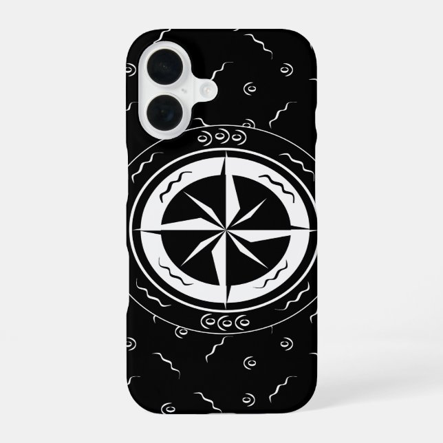 Oriental Midnight Star Iphone Case (Back)