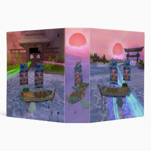Oriental Mystical Scenery - Pirate101 3 Ring Binder