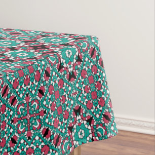 Oriental ornament tablecloth