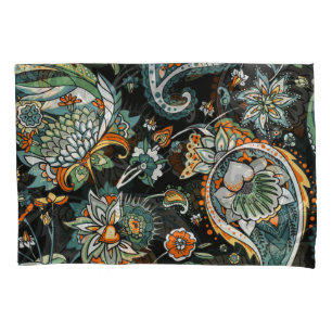 Oriental paisley: traditional Turkish motif. Pillow Case