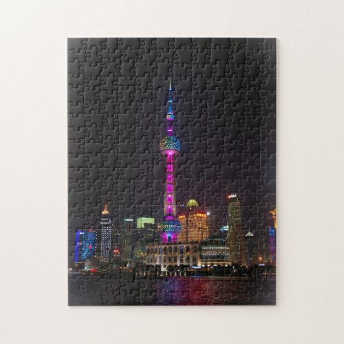 Oriental Pearl Tower _ Shanghai China Jigsaw Puzzle