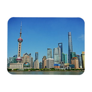 Oriental Pearl Tower - Shanghai, China - Magnet