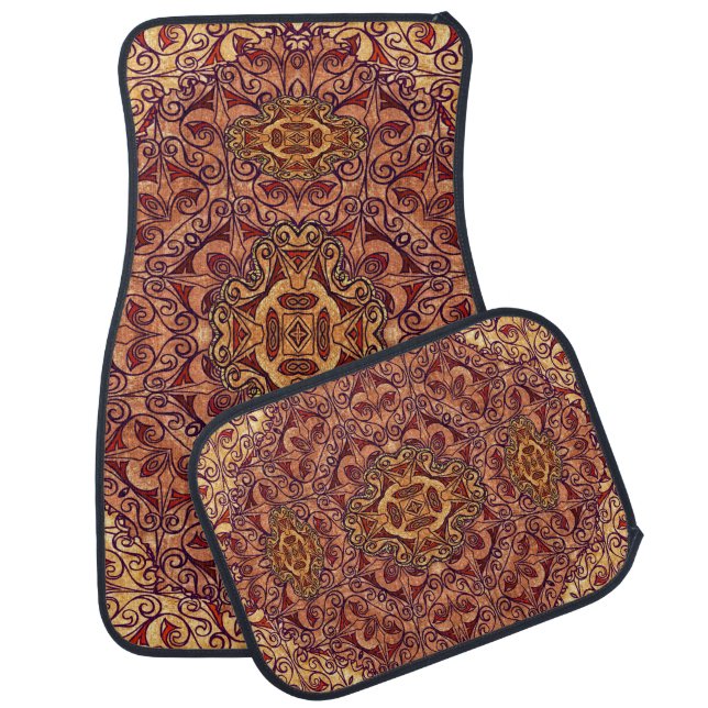Oriental Persian Car Floor Mat (Set)